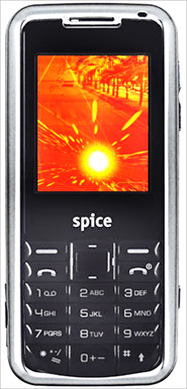 Spice Mobile handset.
