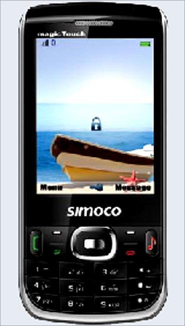 Simoco handset.