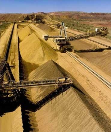 Rio Tinto mining operation.