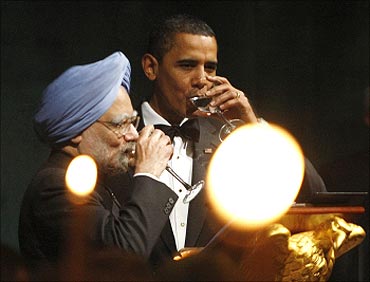 US President Barack Obama and Prime Minister Manmohan Singh