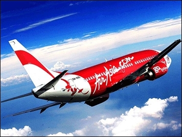 AirAsia flying high.