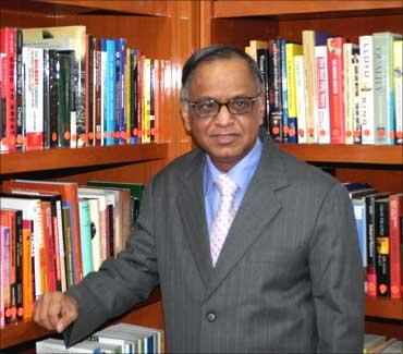 N R Narayana Murthy.