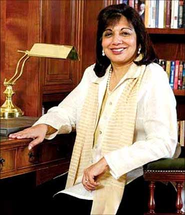 Kiran Mazumdar-Shaw.