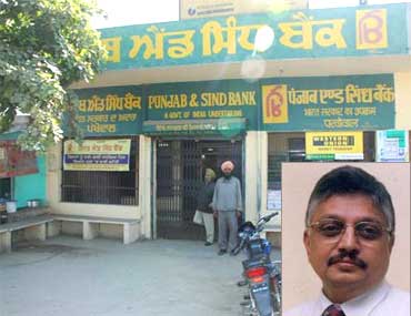 Inset: Praveen Kumar Anand, MD,Punjab and Sindh Bank.