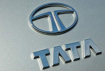Tata Motors logo.