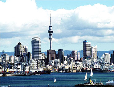Auckland city.