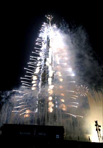 Dubai's ruler Sheikh Mohammed bin Rashid al-Maktoum renamed the tower Burj Khalifa after the president of the United Arab Emirates and the ruler of the neighboring emirate of Abu Dhabi.