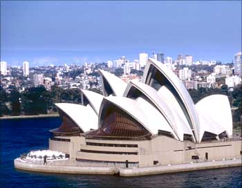 Sydney Opera house.