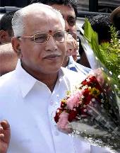 B S Yeddyurappa