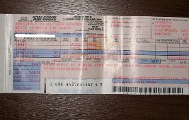 A ticket
