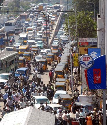 Chennai's infrastructure needs improvement.