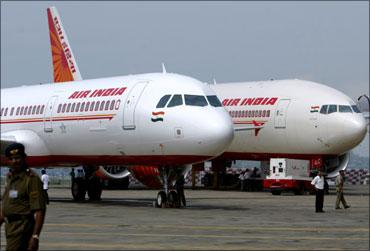 Air India aircraft.