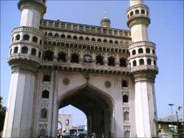 Charminar in Hyderabad.