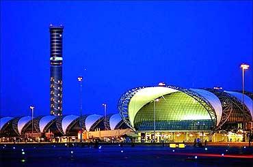 Bangkok Airport.