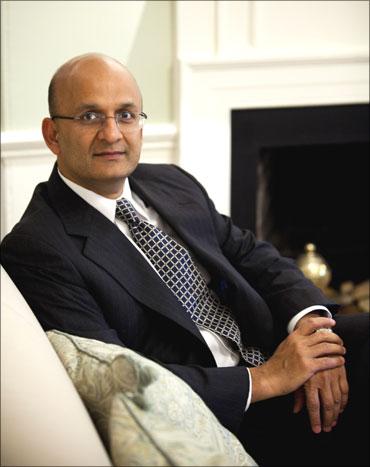 Image: Nitin Nohria, the newly appointed dean of Harvard Business School. Photograph: Stephanie Mitchell/Harvard University News Office/Handout/Reuters