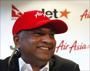 AirAsia chief executive officer Tony Fernandes.