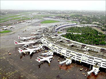 Mumbai International airport.