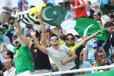 Pakistani cricket fans.