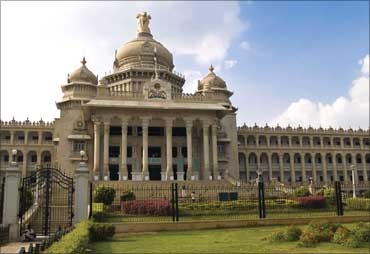 The Vidhan Souda in Bengaluru.