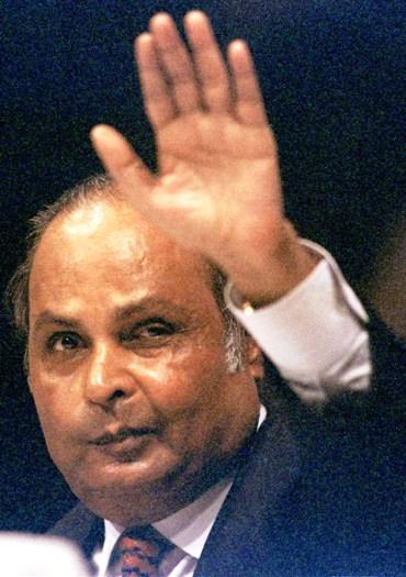 Dhirubhai Ambani.