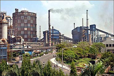 Tata Steel plant.