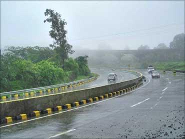 Mumbai-Pune Expressway.