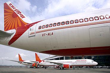 An Air India aircraft.