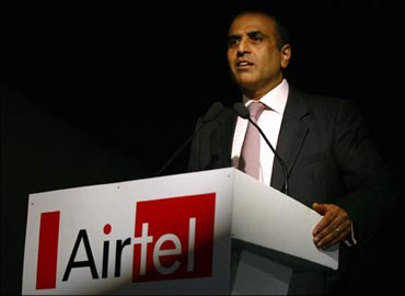 Bharti chairman Sunil Mittal.