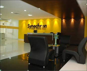 The Synechron Global Delivery Center at Hinjewadi, Pune.
