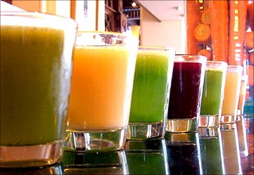Fruit juices without fibre are entirely avoidable. Go for full fruits instead
