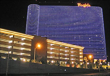 The $1.1 billion hotel, casino, and spa is the largest resort in Atlantic City.