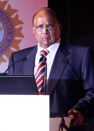 Agriculture Minister Sharad Pawar.