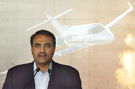 Former civil aviation minister Praful Patel.