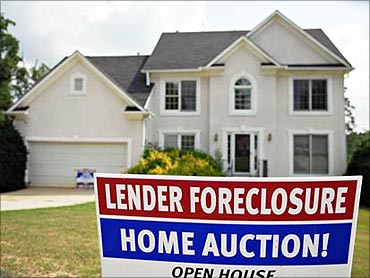 Home foreclosures provide debt relief.
