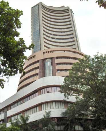 The Bombay Stock Exchange.