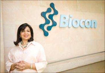 Biocon chief Kiran Mazumdar-Shaw.