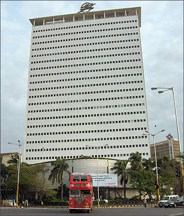 The Air India building in Mumbai.