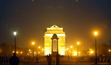 India Gate at Delhi.