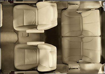 Force One rear seats.