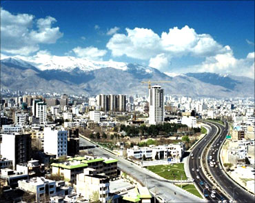 Iran's capital Teheran.