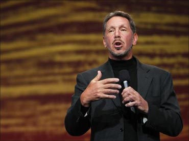 Larry Ellison, Oracle co-founder and chief executive.
