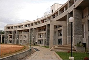 Hostel Block at IIM-Bangalore.