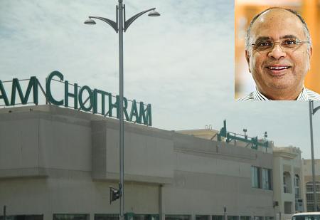 Chairman LT Pagarani, inset, heads the Choithram Group.