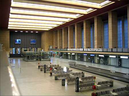 Tempelhof International Airport.