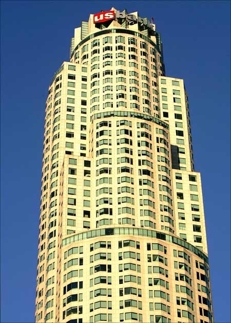 The US Bank Tower.