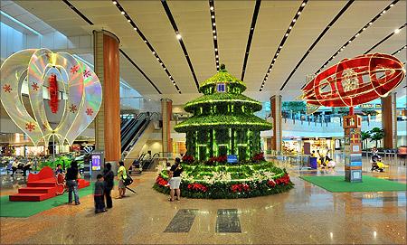 Changi International Airport.