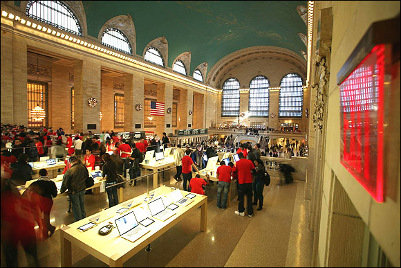 Apple's new store in New York.