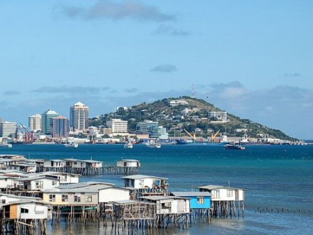A view of Port Moresby.