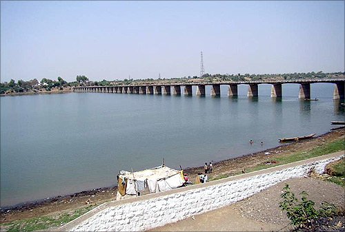 Narmada River Bridge.