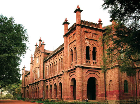 Main Hall of The American College, Madurai.